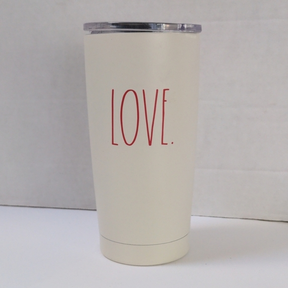 Rae Dunn Other - Rae Dunn LOVE coffee to go tumbler EUC